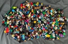 4 LBS Huge LEGO Minifigure Bulk Lot - Star Wars Marvel Minecraft TMNT Dinos Pure