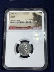 1943 Lincoln Wheat Steel Cent MS65 NGC 75th Anniversary Label