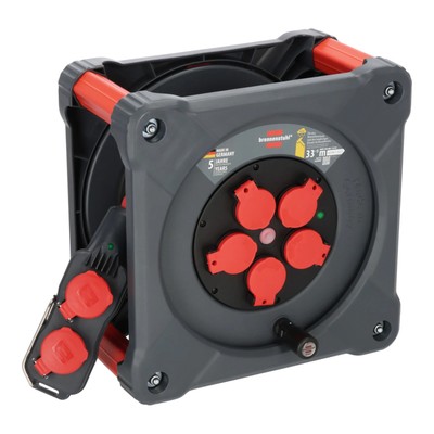 Brennenstuhl Professional Baustellen-Kabeltrommel mit Powerblock KC 3200 5 IP44