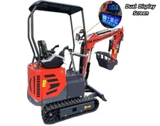 DM12X-PLUS AGT Mini Excavator RATO Engine Pilot Control Dual Display Screen
