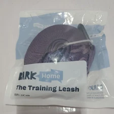 Bark Home The Training Leash Purple 15 ft 3/4" Wide NEW Walking Gear Dog BarkBox