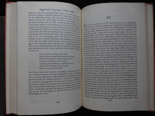 Siegfried's Journey 1916-1920 (1945-1st) Siegfried Sassoon, Memoir Autobiography - Foto 6 di 7