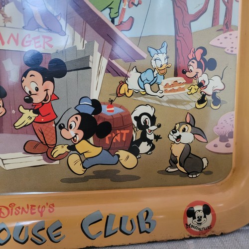 Bandeja de servir de metal vintage de los años 50 Walt Disney’s Mickey Mouse Club - California - Imagen 8 de 22