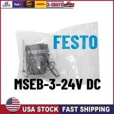NEW FESTO MSEB-3-24V DC 389614 Solenoid Valve Coil - US STOCK