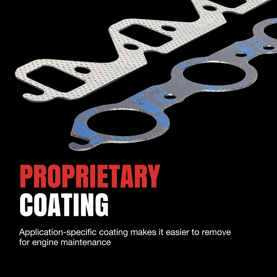 FEL-PRO MS 95439 Exhaust Manifold Gasket Set for 00-05 Toyota Tundra Sequoia - Image 3 of 4