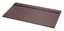 Leather Desk Pad with Top Rail - Luxury Leather Desk Blotter for Writing - Ex...