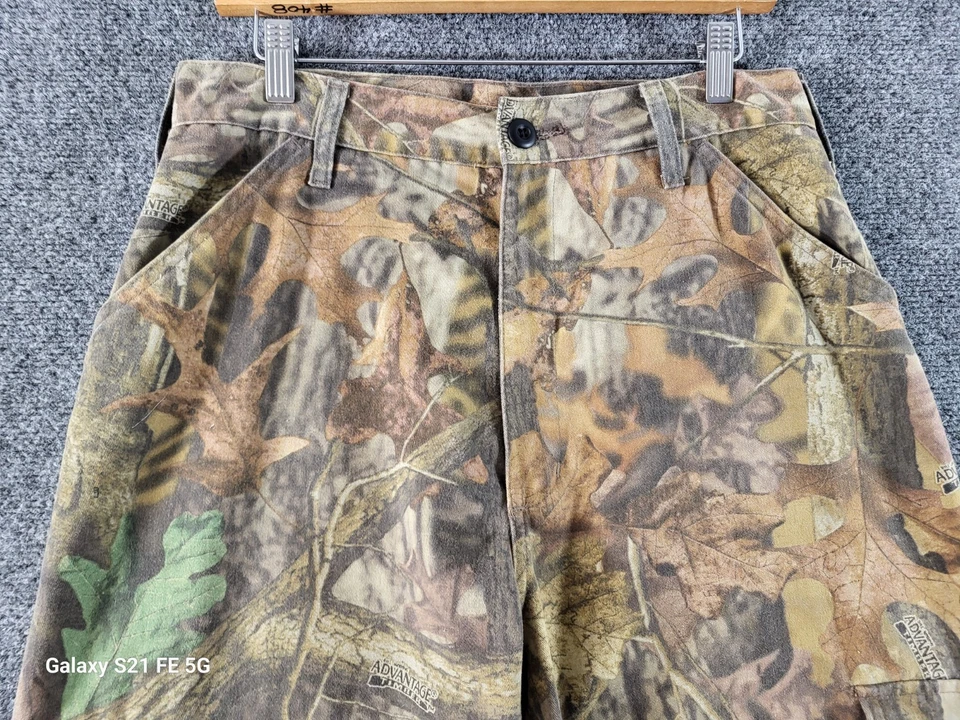 Lady Liberty 工装迷彩狩猎裤女式 12 Reg/31x31 Advantage 木材 — 第 2/4 张图片