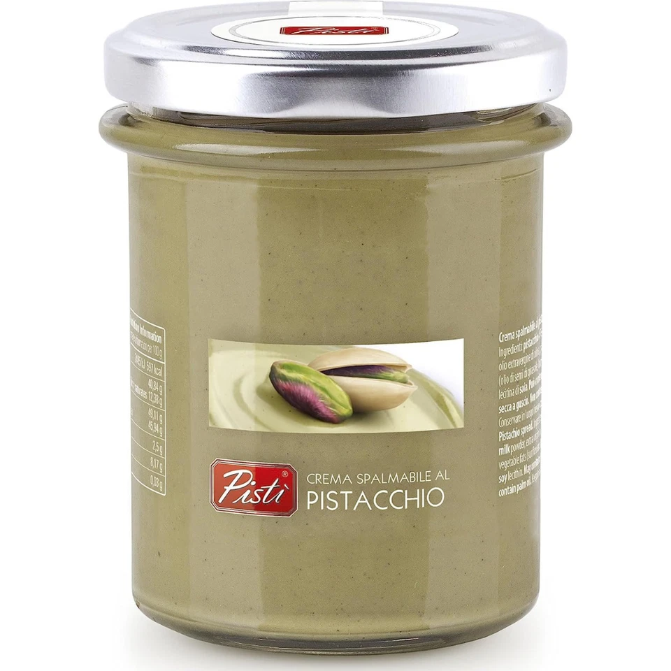Premium Sicilian Pistachio Cream Spread – 7.05 oz | 45% Pistachio | No Palm Oil - Image 3 of 4