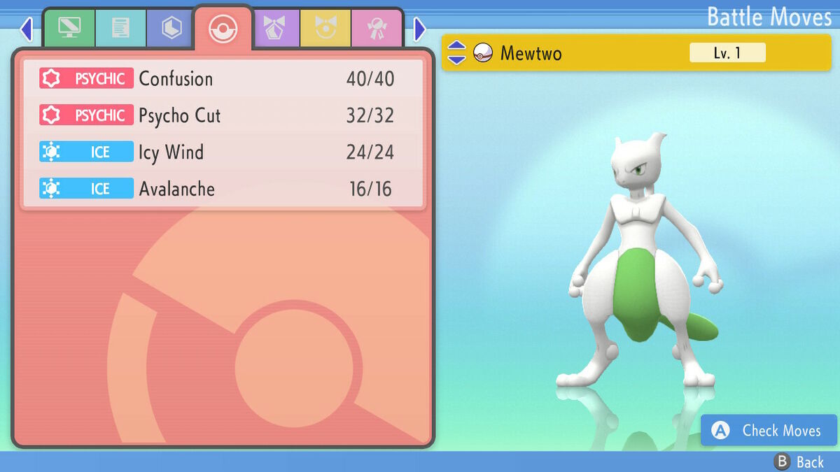 ✨ SHINY ✨ MEWTWO LEVEL 1 LEGENDARY 6IV Pokemon Brilliant Diamond Shining  Pearl