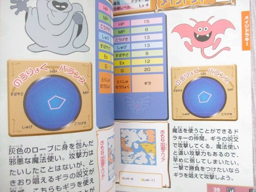 Dragon Quest I Ii 1 2 Guide Vol 2 Book W Sticker Guide Gbc 1999 Book Ex61