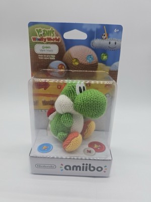 Green Yarn Yoshi Amiibo [Yoshi's Wooly World Series] [2015] [Brand New!]