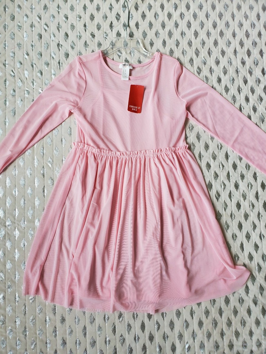 forever 21 pink long sleeve dress Puff-Sleeve Satin Maxi Dress