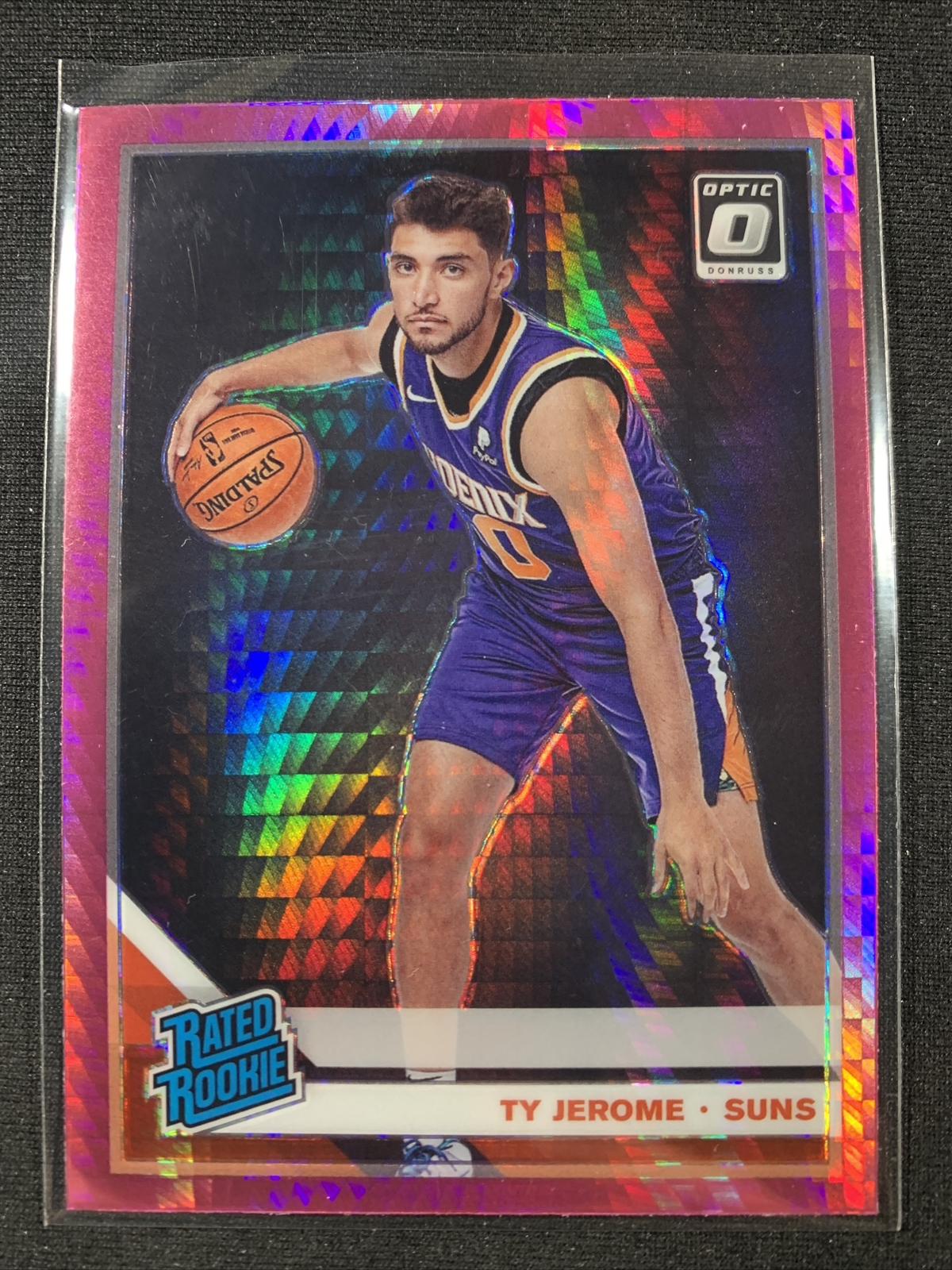 Ty Jerome 2019-20 Donruss Optic HYPER PINK PRIZM Rated Rookie #167