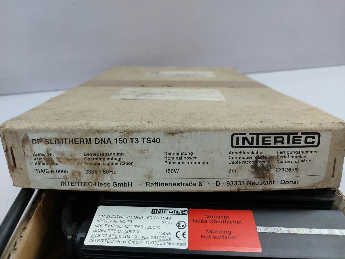 Intertec 264677 Space Heater 230V 150W | eBay