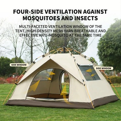 Outdoor Camping Tent Convenient Full-automatic Quick-opening Rain-Proof  Camping