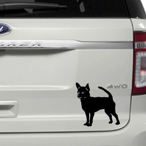 Adesivo adesivo Chihuahua para cachorro de estimação Macbook laptop janela de carro SUV porta parede - Imagem 3 de 4