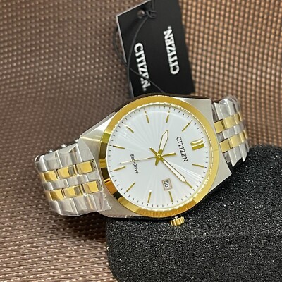 Citizen Eco-Drive BM7334-58B Corso Two-Tone Gold Stainless Steel