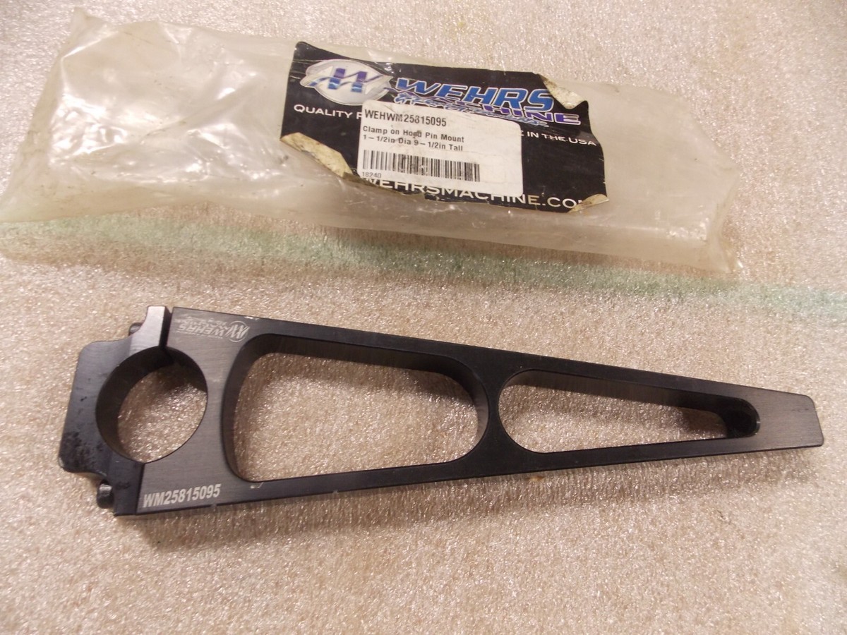 Wehrs Clamp-On Hood Pin Mount 1-1/2in Dia 9-1/2in Tall Wehrs Clamp-On Hood Pin Mount 1-1/2in Dia 9-1/2in Tall