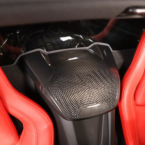 Real Carbon Rear Speaker Cover Trim For Corvette C8 Coupe Z06 Z51 1LT 2020-23 - Picture 19 of 20