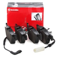 Brembo P06040 BremsbeläGe + Wako FüR BMW 1Er E81-88 3Er E90-93 Bis 03.2010 Vorne