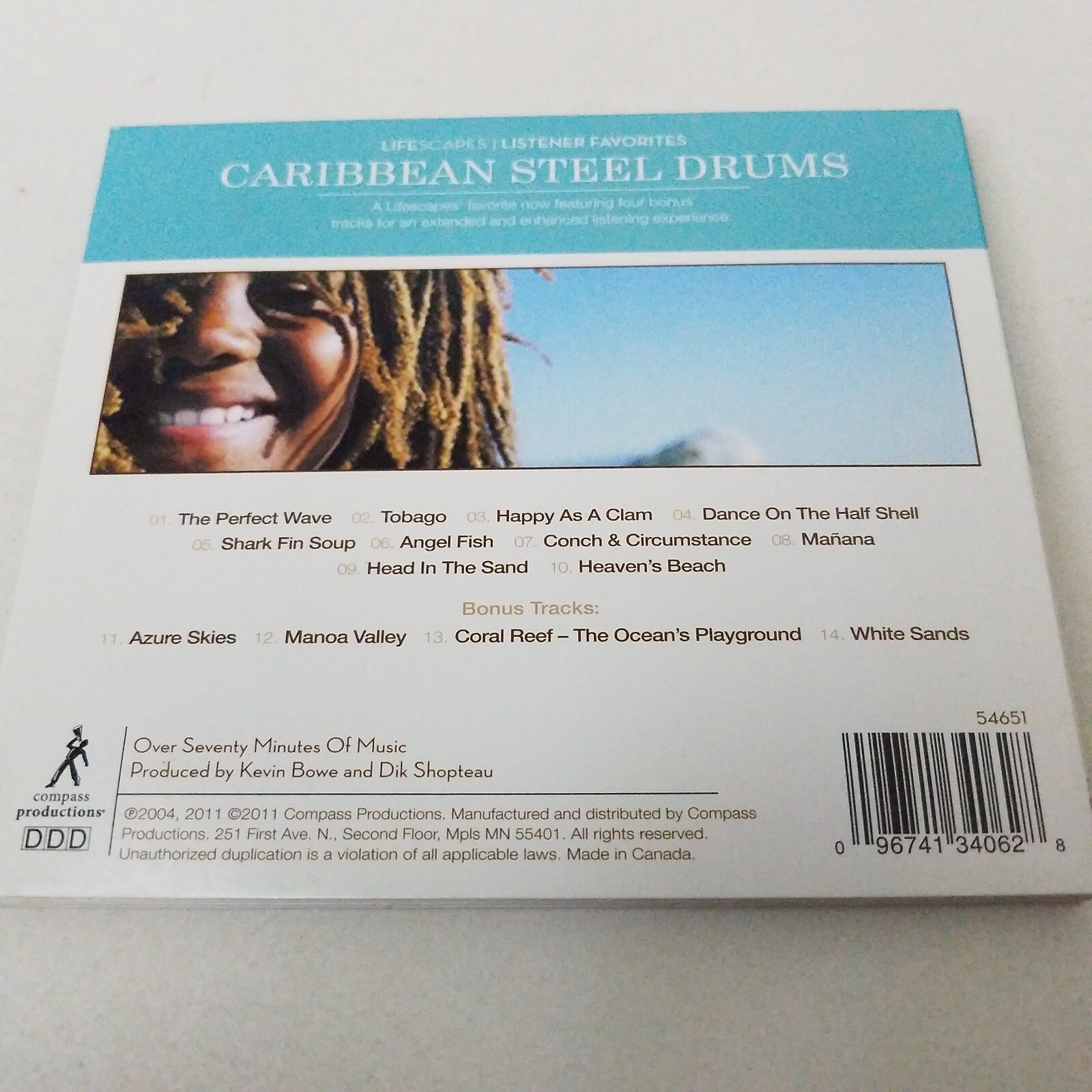 Caribbean Steel Drums (Lifescapes Listener Favorites) CD 2011 eBay