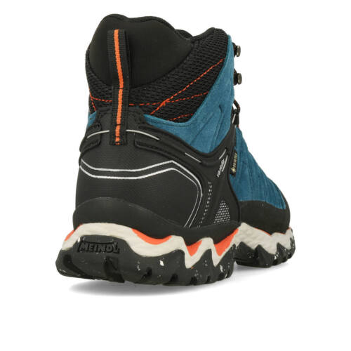 Meindl Lite Hike GTX Herren Blau Orange Wanderschuhe Outdoorschuhe - Bild 3 von 14