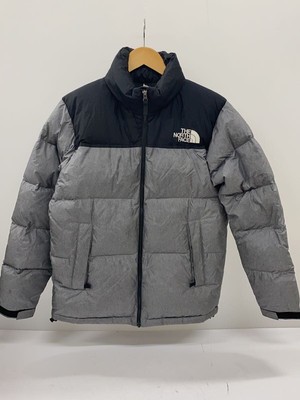 THE NORTH FACE DOWN JACKET NOVELTY NUPTSE L NYLON Gray Used | eBay