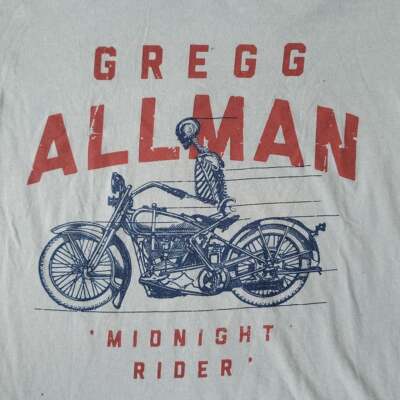 Gregg Allman Midnight Rider Band Collection S to 5XL T-shirt