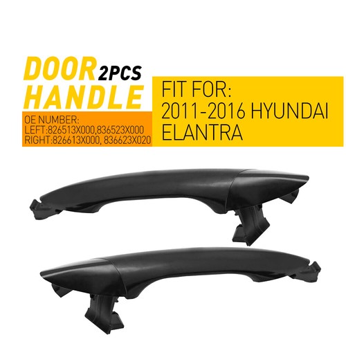 Poignée De Porte Extérieure Arrière Gauche/droite Passager - Pour Hyundai Elantra 2007-2012