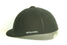 Geologic Riding Hat Helmet Decathlon Creation CPX-3000 Black Size M/XL 57-61 cm
