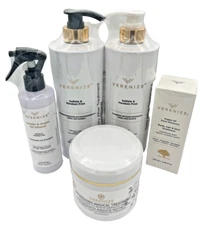 VERENIZE DAILY TREATMENT-SHAMPOO, CONDITIONER, MASK, SPRAY, OIL -READ- (5 PACK)