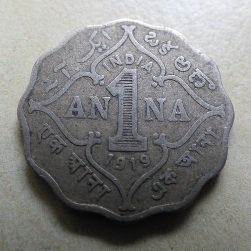British India Edward VII or George V & VI One 1 Anna Choose your date - Picture 34 of 163