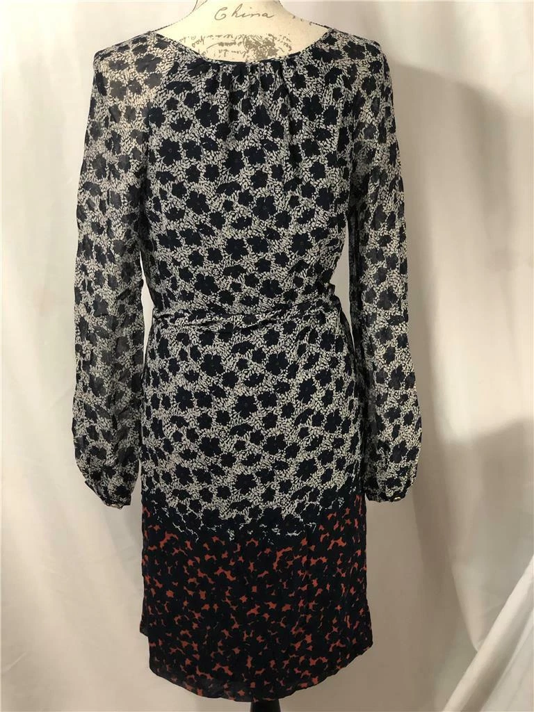 Abito estivo TORY BURCH stampa floreale con manica lunga semi trasparente tg 4