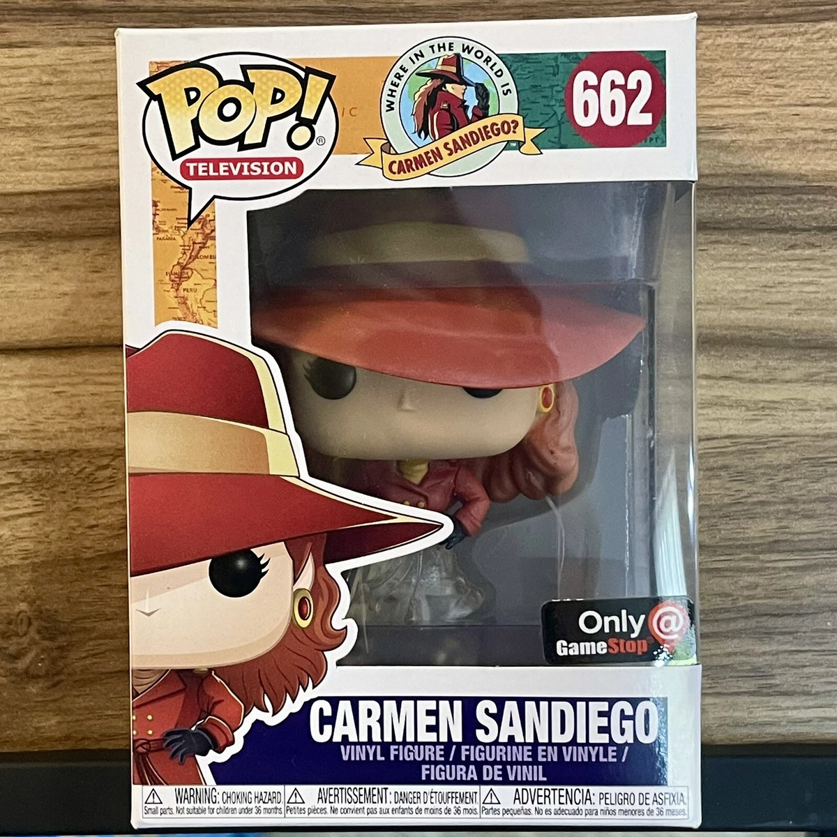 Carmen sandiego cheap funko pop
