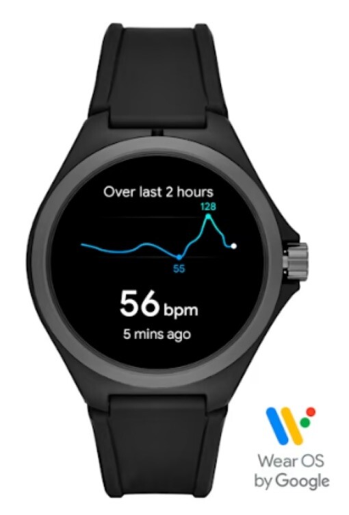 PUMA Smartwatch PT9100 Touchscreen GPS HR Black Silicone