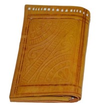 MOROCCAN WALLET LEATHER GENUINE HANDMADE UNISEX POCKET BI-FOLD COIN BIFOLD