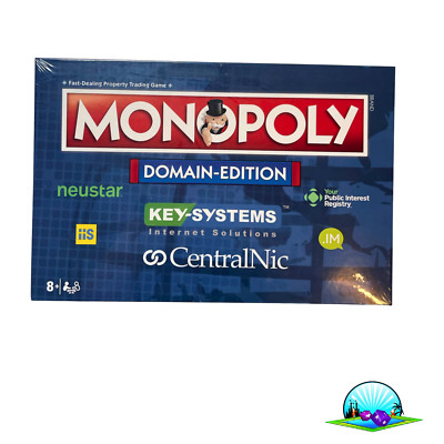 Monopoly Key Systems Domain Edition Englisch - Neu Versiegelt