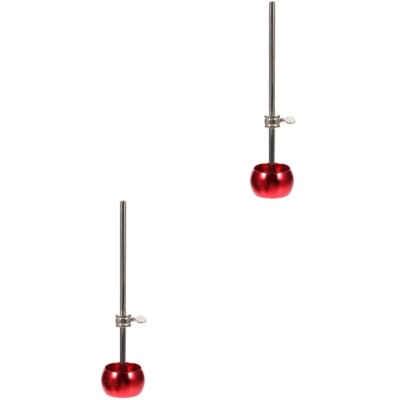 2pcs Praktische en ligne Aluminiumlegierung Welle Jazz Drum Pedal Hammer -Drum