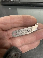 Vintage Champion Spark Plug Gap Tool .025 Gap Gauge Automotive Tool gas engine