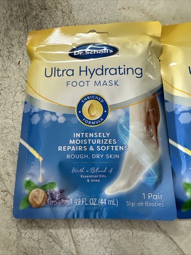 Dr. Scholl's New Ultra Hydrating Foot Peel Mask Intensely Moisturizes 2 Pairs - Picture 4 of 8