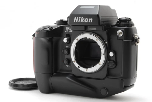READ![NEAR MINT]Nikon F4s SLR 35mm Film Camera Body Black + MB-21 NM- From Japan