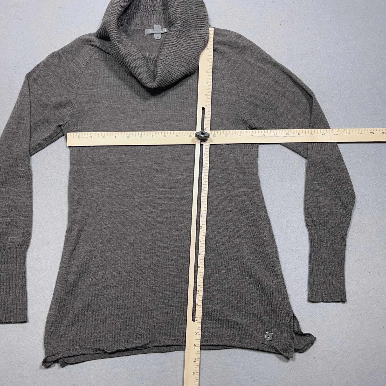 smartwool merino minturn drape cowl neck pull over sweater