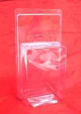 Action Figure Display Collector Case Clear 6x11.5" Back 5.5x7.5x3" Bubble Nozlen