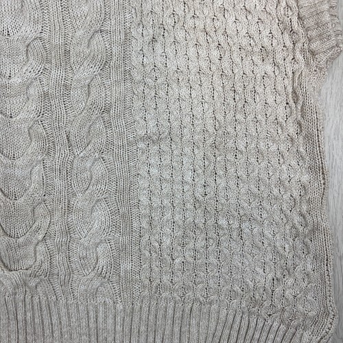 Suzanne Grae Womens Cable Knit Oversized Vest Size medium - Picture 5 of 9