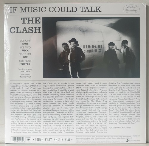 The Clash - If Music Could Talk - UK 2021 Double LP Album 180G Vinyl - New - Picture 2 of 2