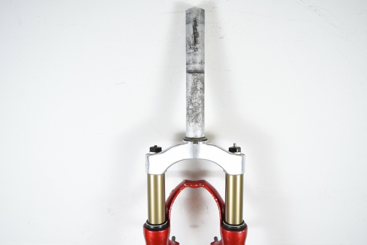 Red Marzocchi Bomber 2002 Suspension Fork Vintage Mountain