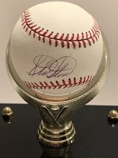 Steve Stone Autographed Rawlings Professional Signature Series Baseball • COA •