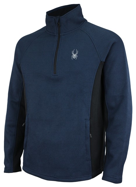 spyder half zip pullover