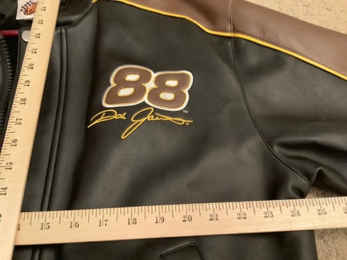 Winners Circle Men's Black UPS Dale Jarrett #88 NASCAR Racing Jacket - Size LG - Picture 3 of 12
