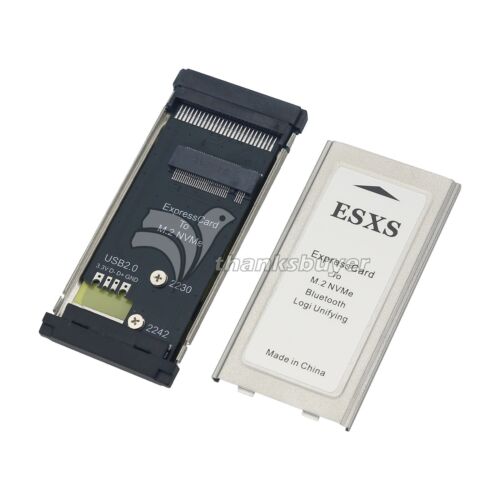 PCIE ExpressCard auf M.2 NVMe SSD Adapterkarte Laptop Erweiterungskarte USB2.0 - Bild 2 von 7